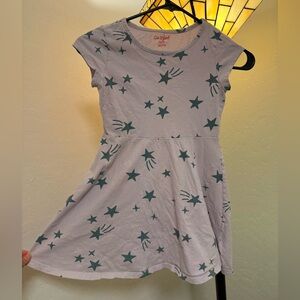 Cat & Jack Shooting Star Dress - size- 6
